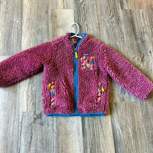 Patagonia 4T girls fleece jacket